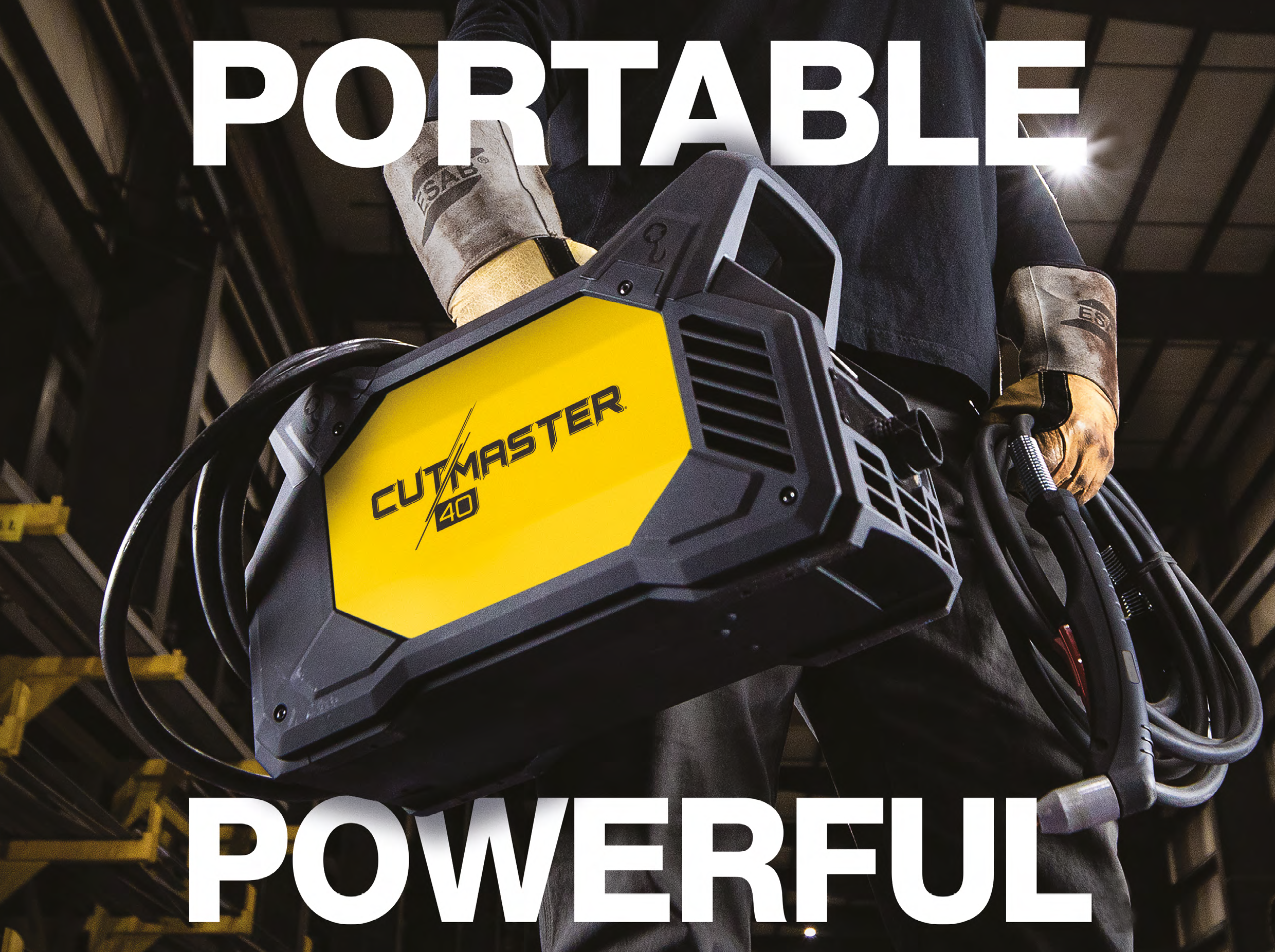 Новая система ручной плазменной резки Cutmaster® 40 от компании ESAB